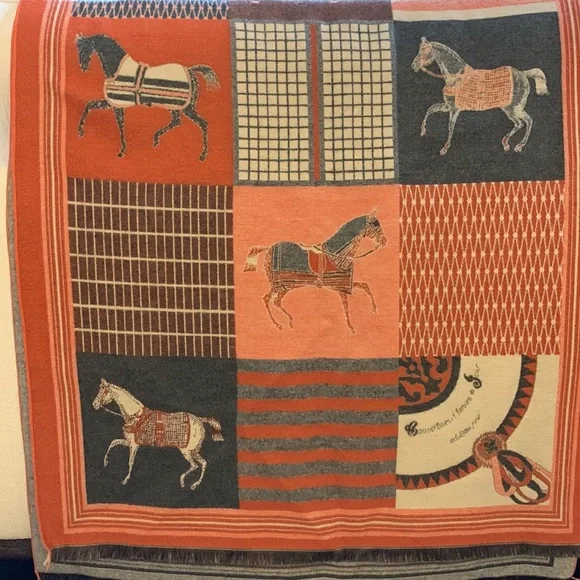 Cashmere scarf/throw - Picture 2 of 2